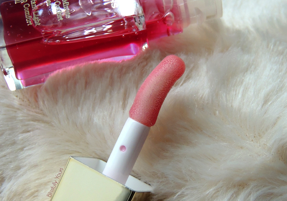 Clarins huile confort lèvres pinceau